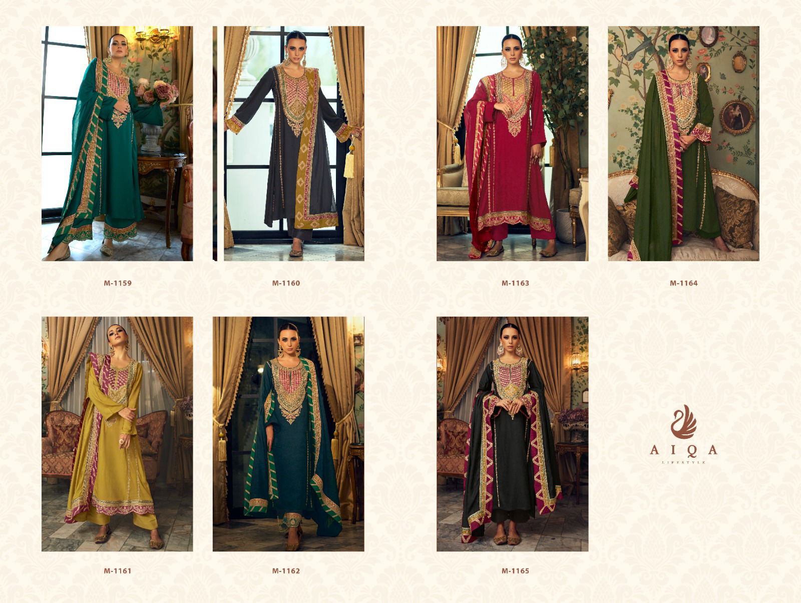 Dastak Vol 2 By Aiqa Wedding Wear Pashmina Salwar Kameez Wholesale Shop in Surat